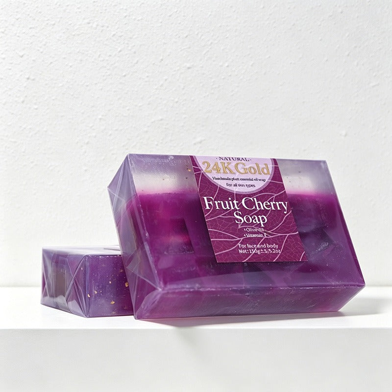 CouldNook 24K Gold Plant Essential Oil Handmade Soap Bar