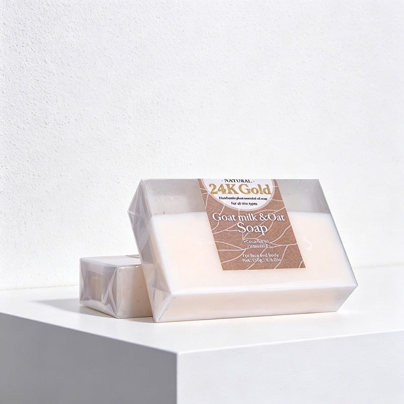 CouldNook 24K Gold Plant Essential Oil Handmade Soap Bar