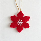 CouldNook Fabric Christmas Character Ornament - Layered Holiday Character Design