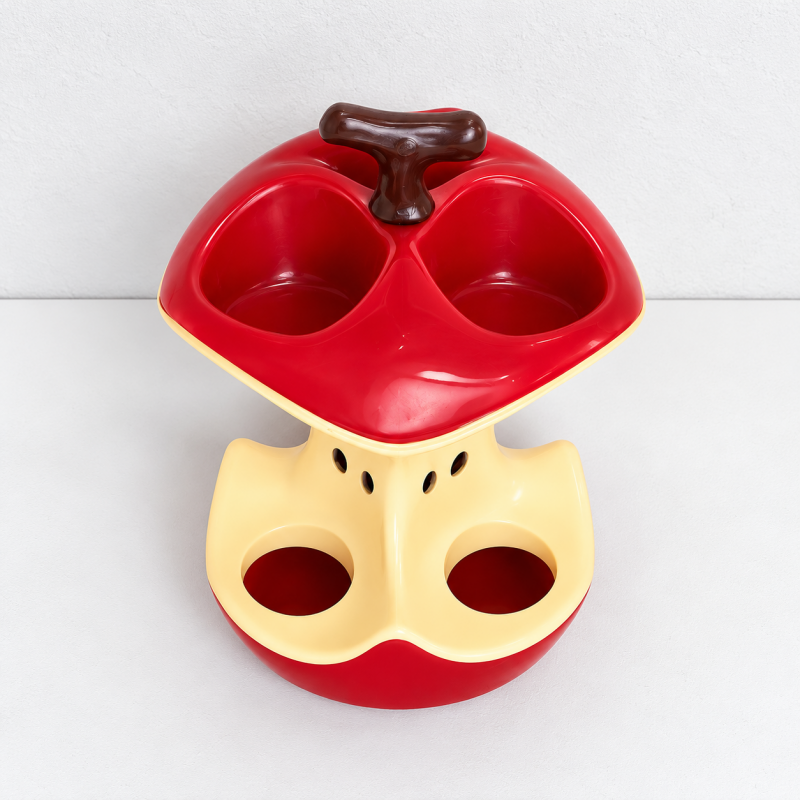 Apple Core Toothbrush Holder for Bathroom Counters
