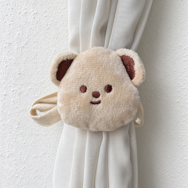 Decorative Curtain Tieback with Flower and Animal Designs