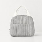 CouldNook Ribbed Lunch Bag - Rounded Top and Front Pocket