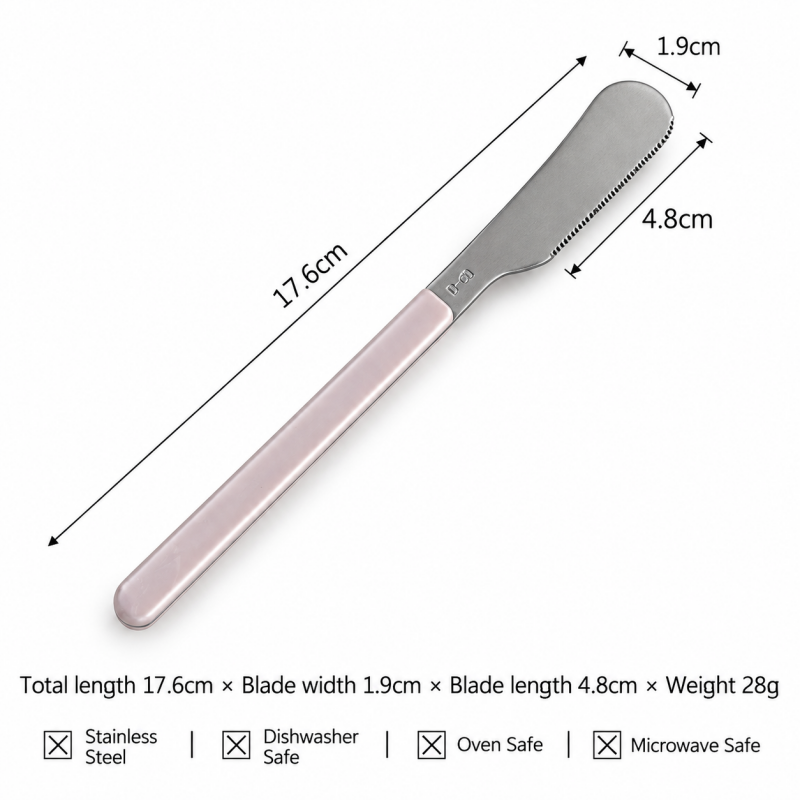Swirl Handle Flatware - Slim Grips and Reflective Heads