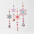 CouldNook Celestial Crystal Suncatcher Ornament - Assorted Geometric Frames
