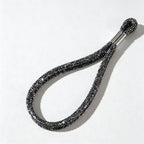 CouldNook Rhinestones Set Phone Strap with Square RhinestonesAccents