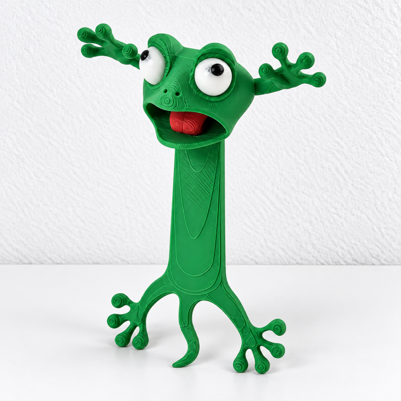 CouldNook Animal Bookmark - Flat Body Raised Head
