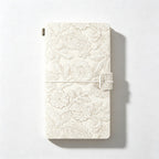 CloudNook 3-in-1 Embossed Floral A6 Notebook‑Refillable Vintage Journal
