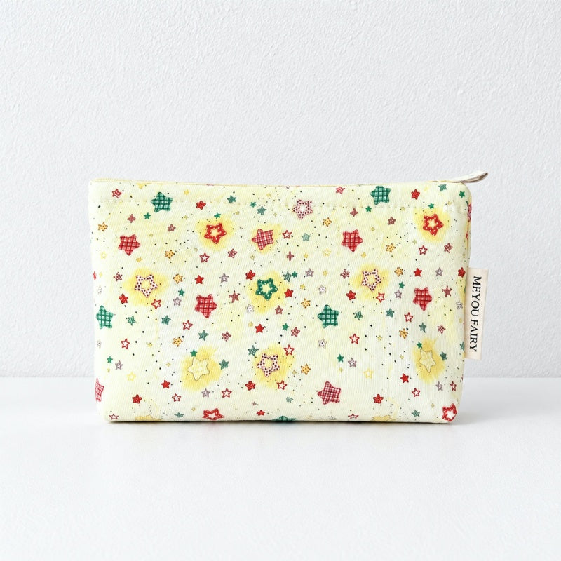CouldNook Christmas Makeup Pouch - Festive Printed Patterns