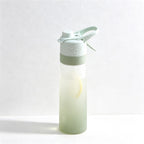 CouldNook Misting Water Bottle - Trigger Spray and Separate Drinking Opening