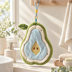 CouldNook Fruit Hand Towel - Sliced Motifs and Hanging Cords
