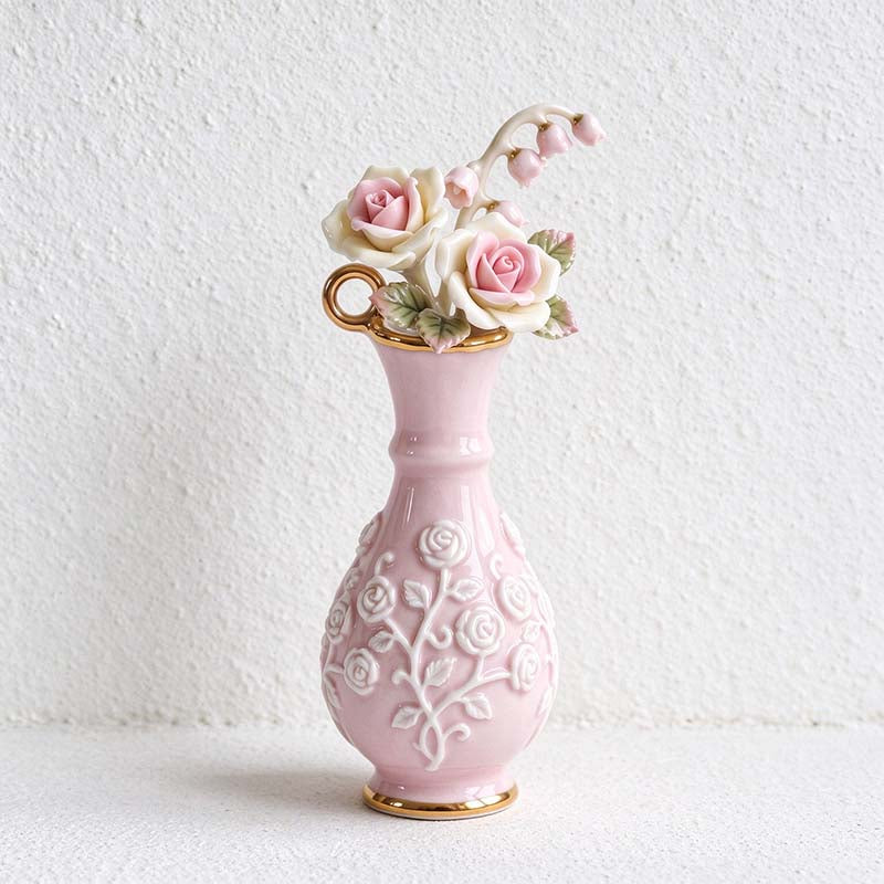 CouldNook Jewelry Pendant - Miniature Floral Vases and Decorative Charm Selections