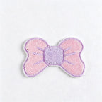 CouldNook Bow Embroidered Patch - Assorted Colors and Shapes