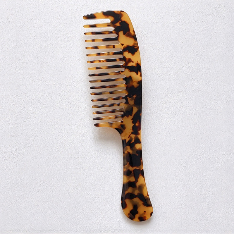CouldNook Acetate Handle Comb - Marbled and Spotted Patterns