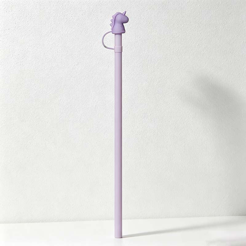 CouldNook Silicone Straw Accessory Set - Decorative Straw Toppers
