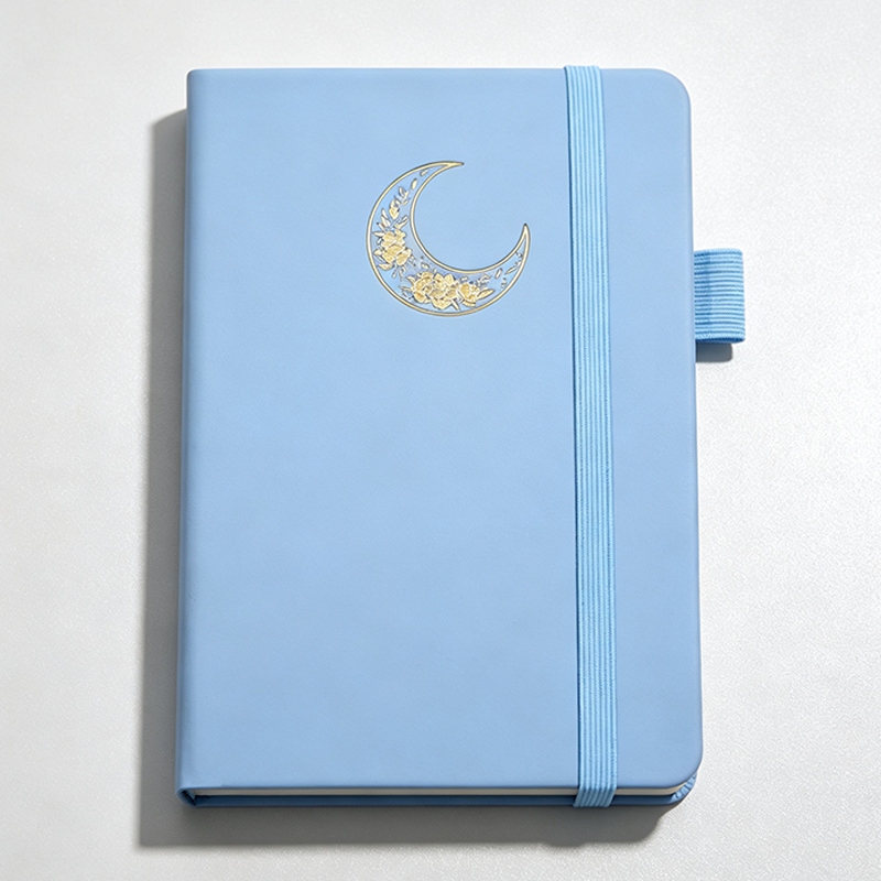CouldNook A6 Moon Notebook - Elastic Closure Pen Loop