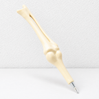 CouldNook Bone-Shaped Ballpoint Pen - Sculpted Joints and Pale Shell