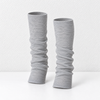 CouldNook Slouch Split-Toe Socks - Plain Long Legs