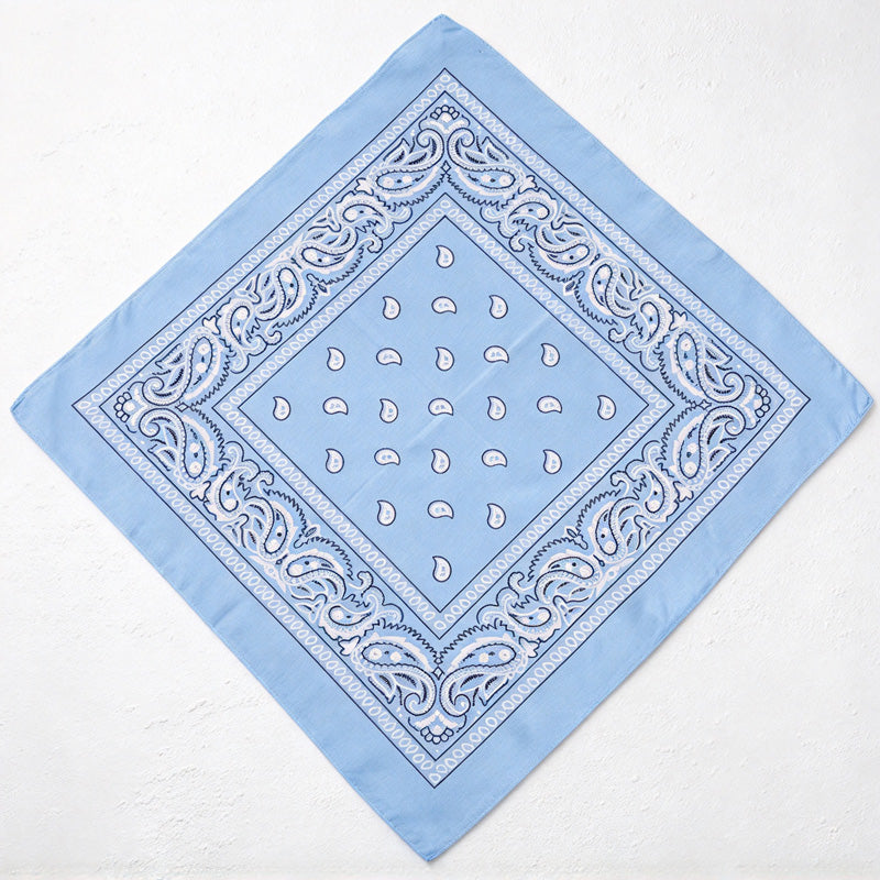 CouldNook Paisley Bandana - Square Shape And Ornamental Border