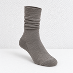 CouldNook Slouch Crew Socks - Muted Solid Colors