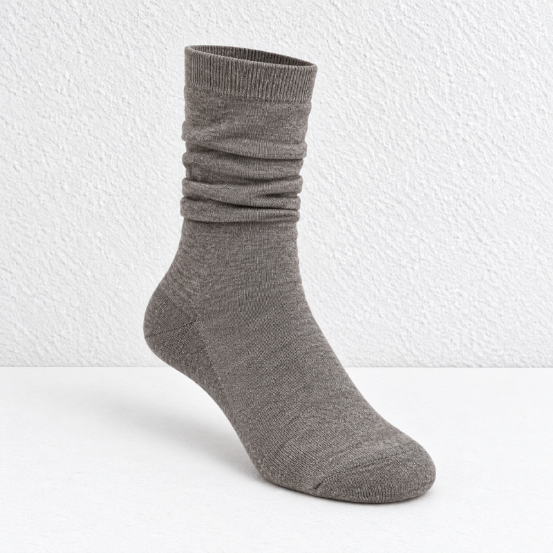 CouldNook Slouch Crew Socks - Muted Solid Colors