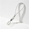 CouldNook Rhinestones Set Wrist Phone Strap with Figure-Eight Links
