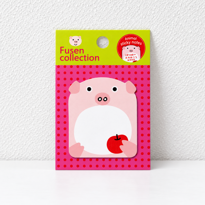CouldNook Animal Sticky Notes - Shaped Character Memo Pads