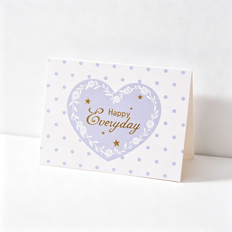 CouldNook Foil Message Greeting Card - Pastel Occasion Designs