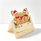 CouldNook Christmas Pop-Up Greeting Card - Festive Character Scenes