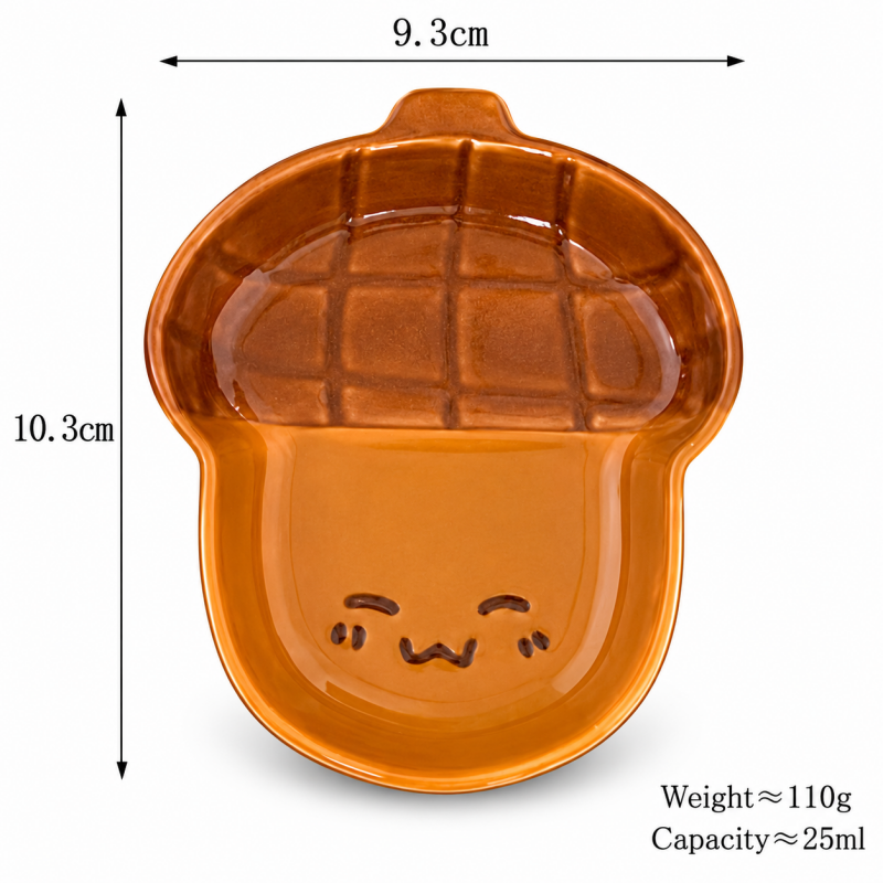CouldNook Snack Shape Dipping Dish - Smiling Designs