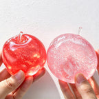 CouldNook Apple Squeeze Toy - Translucent Fruit Shape
