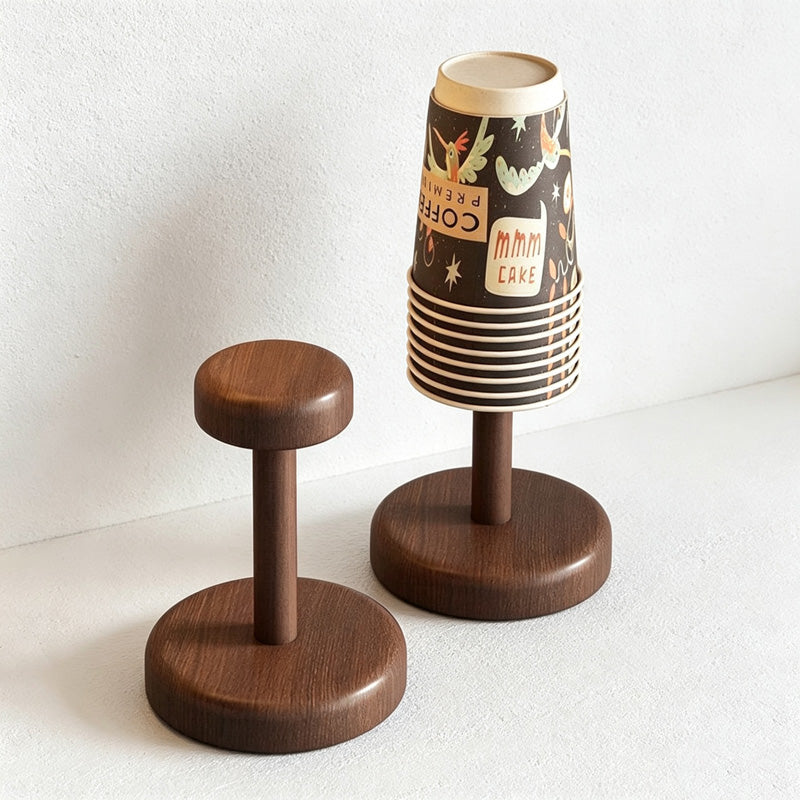 CouldNook Wooden Cup Holder - Single and Double Formats