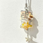 CouldNook Star Wish Bottle Charm‑Ins Style Phone & Bag Hanging Pendant