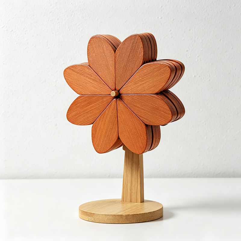 CouldNook Wood Tree Trivet - Table Heat Accent