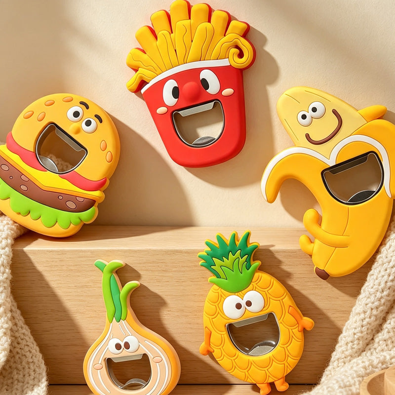 CouldNook Bottle Opener Magnetic Refrigerator - Seven Characters