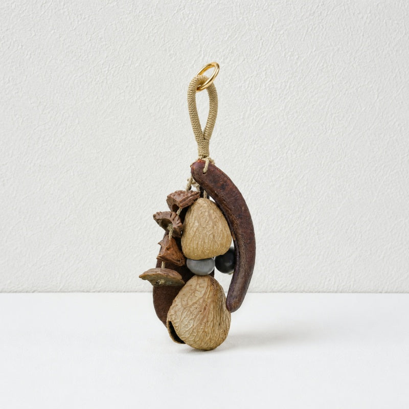 CouldNook Botanical Seed Pod Charm - Braided Loop and Clasp
