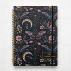 CouldNook Weekly Planner - Spiral Binding and Tabbed Monthly Calendar Pages