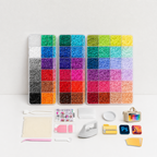 CouldNook Fusion Bead Material Kit - Color Trays and Tool Options