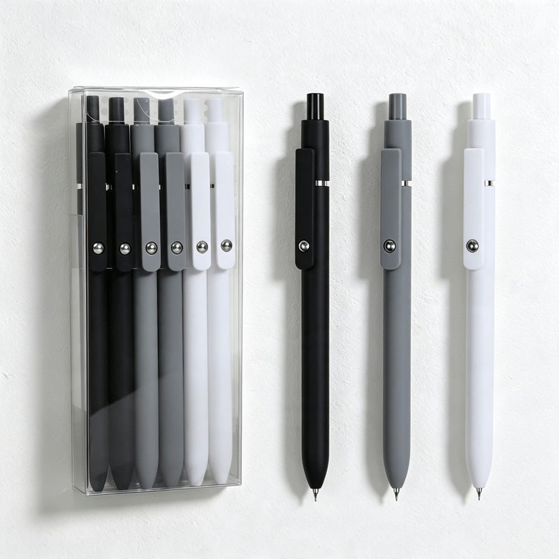 CouldNook Retractable Gel Pen 5PCS Set - Coordinated Writing Colors
