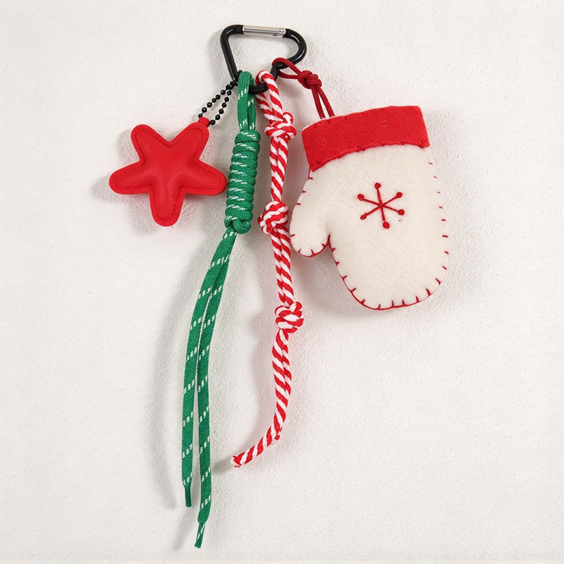 CouldNook Christmas Cord Bag Charm - Miniature Motifs