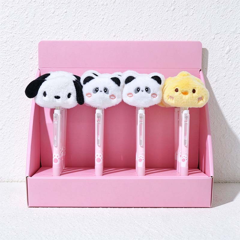 CouldNook Plush Topper Gel Pen - Wobbling Shapes