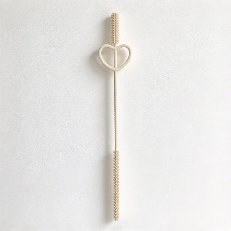 CouldNook Silicone Straw Cleaning Brush - Flexible Body And Handle Choices