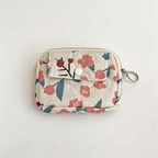 CloudNook Quilted Print Coin Purse‑Multi‑Pattern Card Wallet