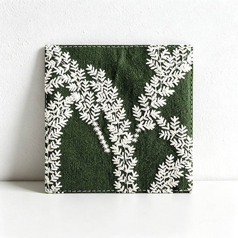 CouldNook Floral Drink Coaster - Warm Table Accent