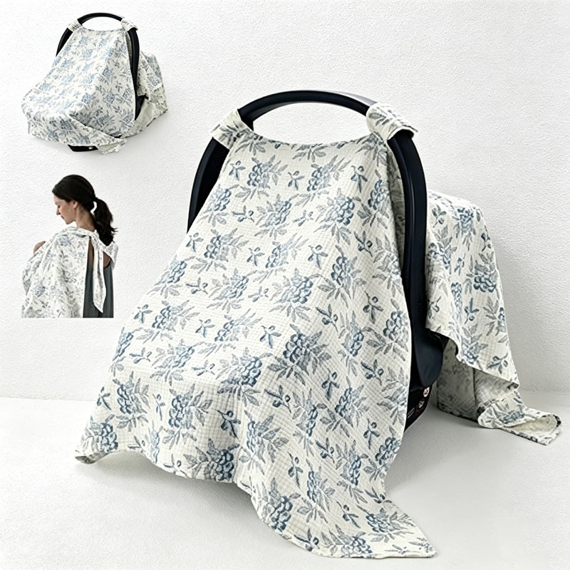 CouldNook Gauze Nursing Cover - Nine Printed and Solid Options