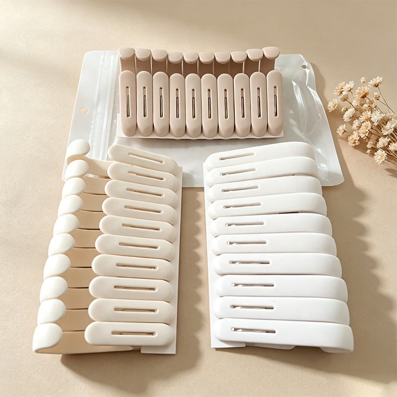 CloudNook Multi‑Purpose Hook Clips‑Plastic Hanging Fastener