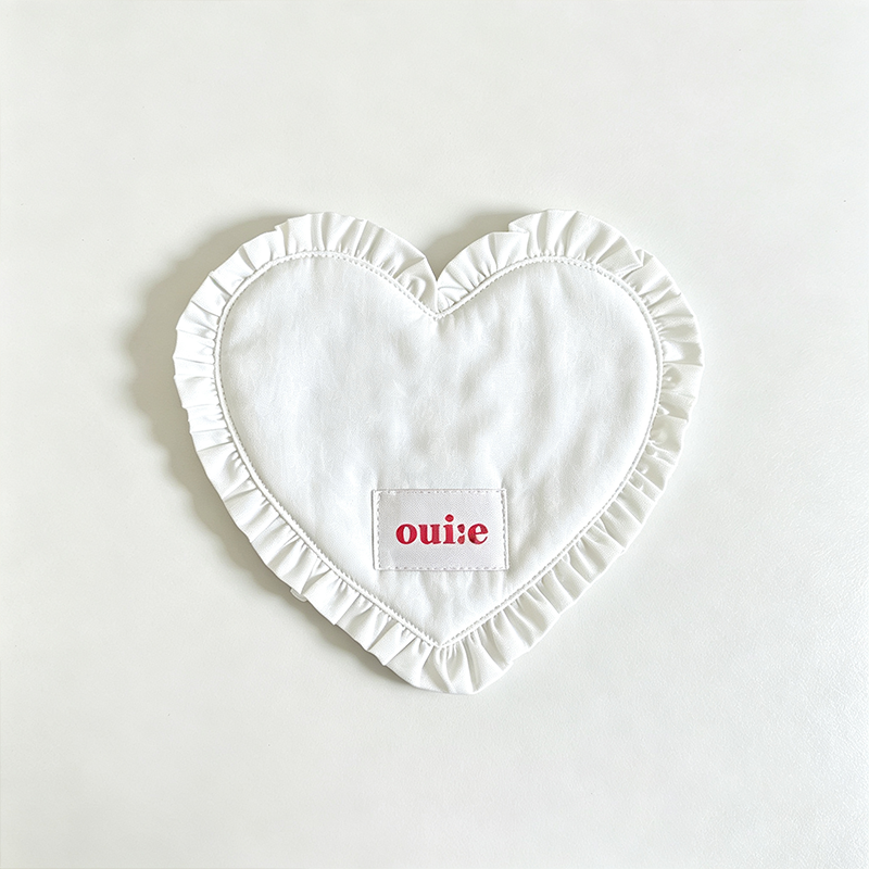 CouldNook Heart Shape Drink Coaster - Warm Table Accent