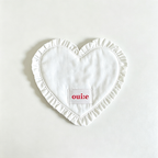 CouldNook Heart Shape Drink Coaster - Warm Table Accent
