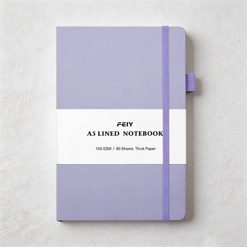CouldNook A5 Lined Notebook - Faux Pu Notebook