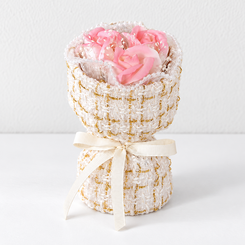 CouldNook Soap Rose Bouquet - Three Flower Arrangement