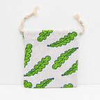 CouldNook Printed Drawstring Storage Bag - Three Size Choices